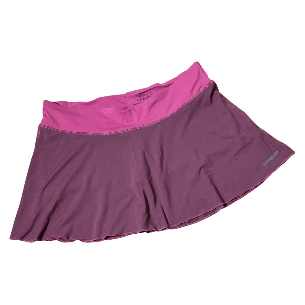 Patagonia Womens Large Gorpcore Granola Active‎ Running Tennis Skort 23451 SP13